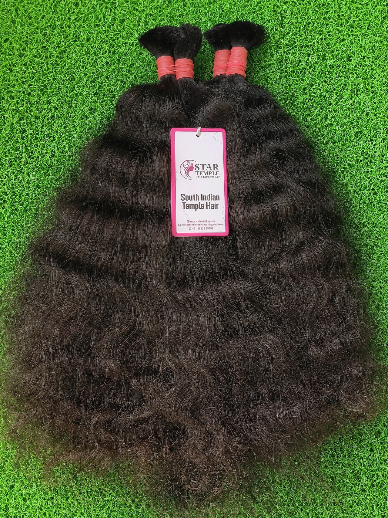 Natural Curly Bulk Hair
