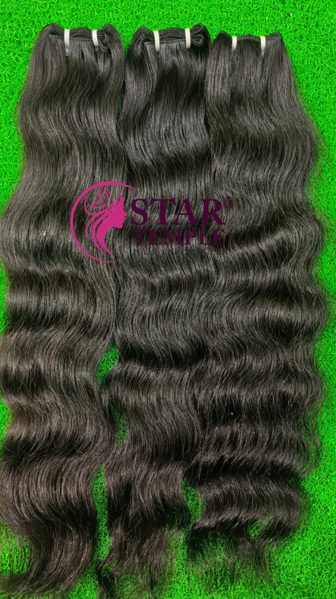 Natural Wavy Weft Hairs