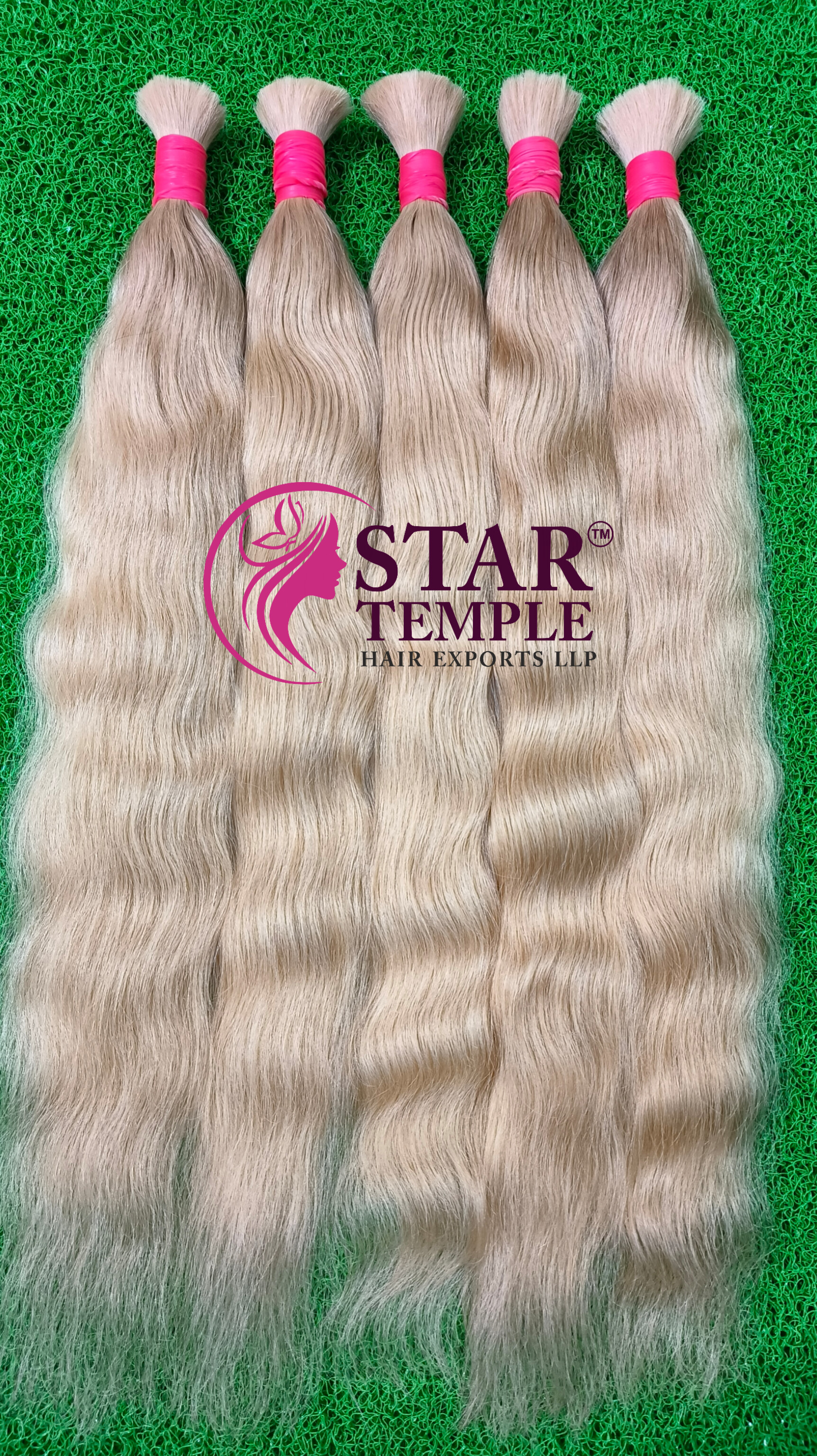 BLONDE 613 BULK HAIR