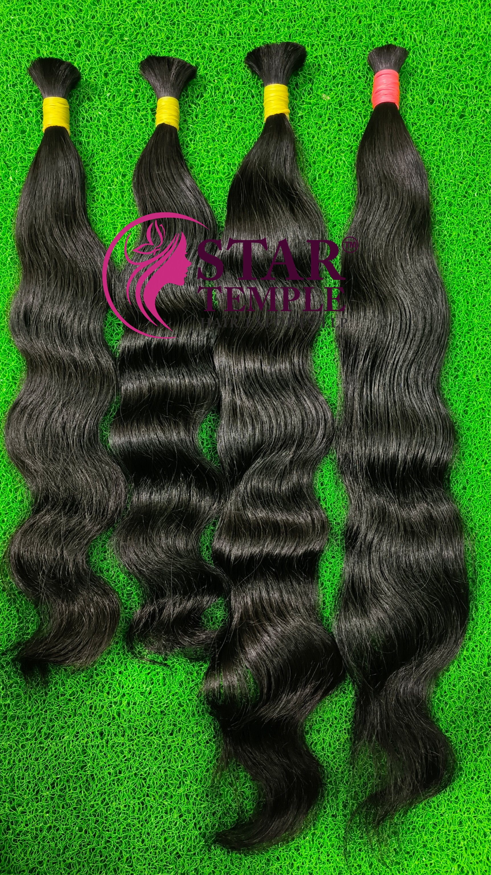 Natural Wavy Bulk Hair