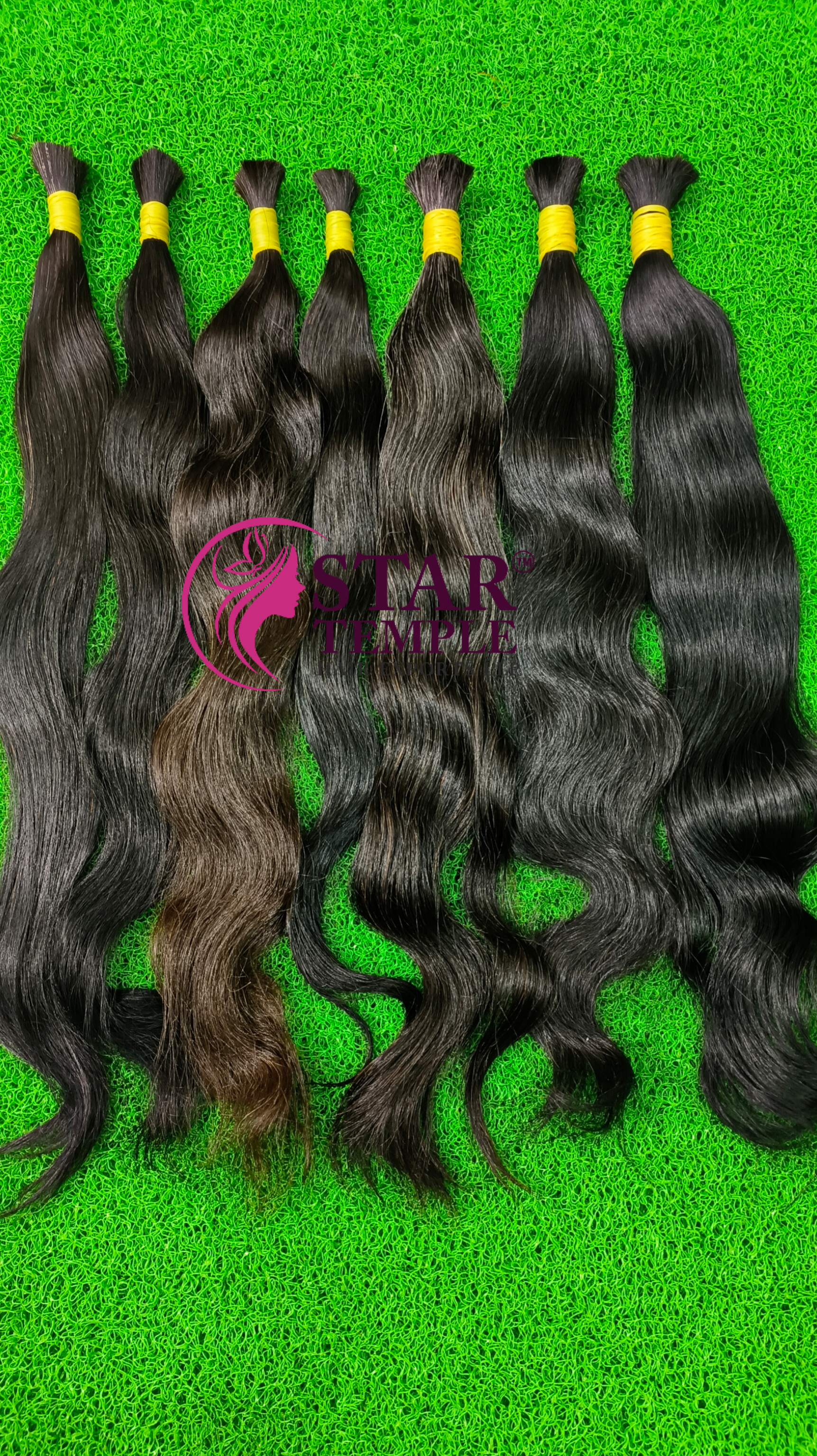 natural  Dyed Bulk Hair