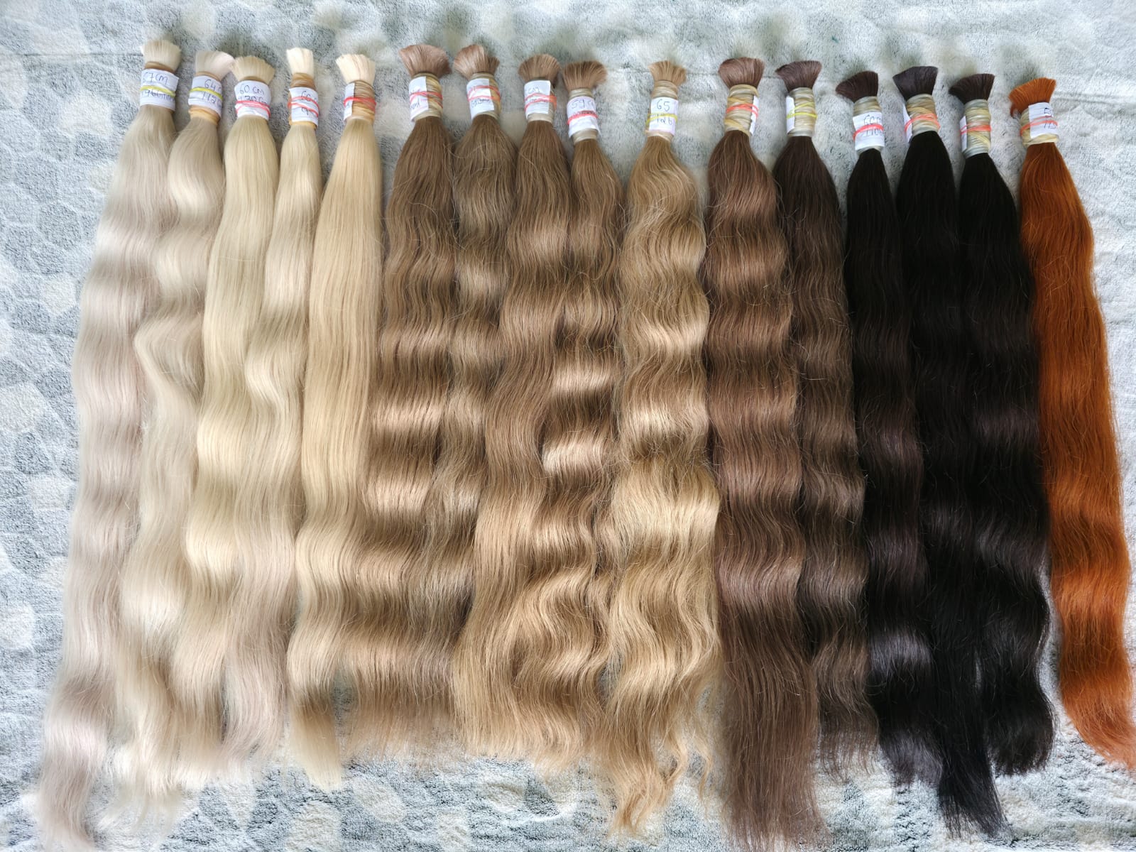 BLONDE 613 WEFT HAIR